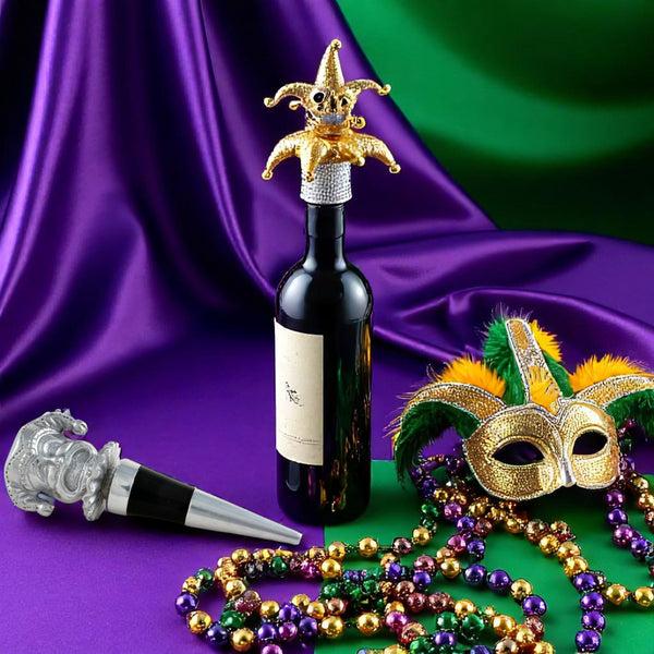 Arthur Court Mardi Gras Bottle Stopper