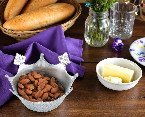 Arthur Court Mardi Gras Crown Serving Bowl
