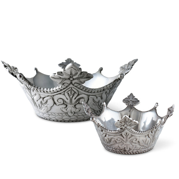 arthur court Mardi Gras Crown Serving Bowl