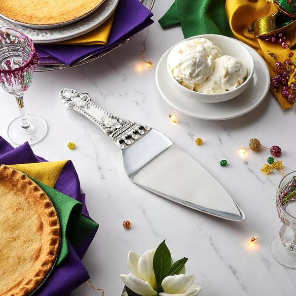 Arthur Court Mardi Gras Pie Server