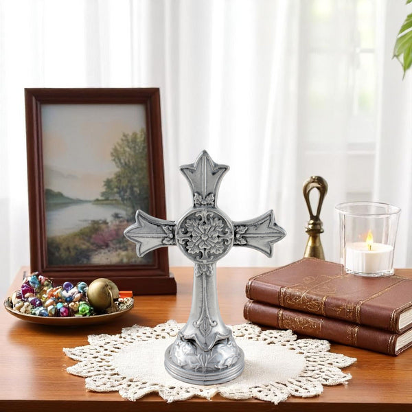 Arthur Court Medallion Cross