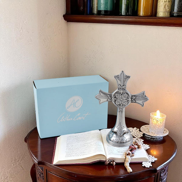 Arthur Court Medallion Cross