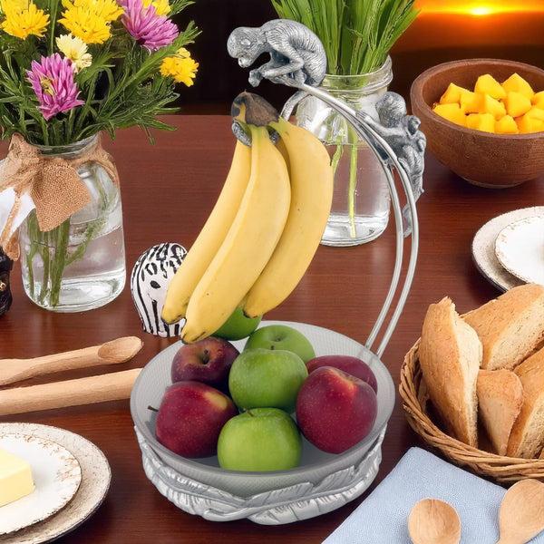 Arthur Court Monkey Banana Holder With Bowl