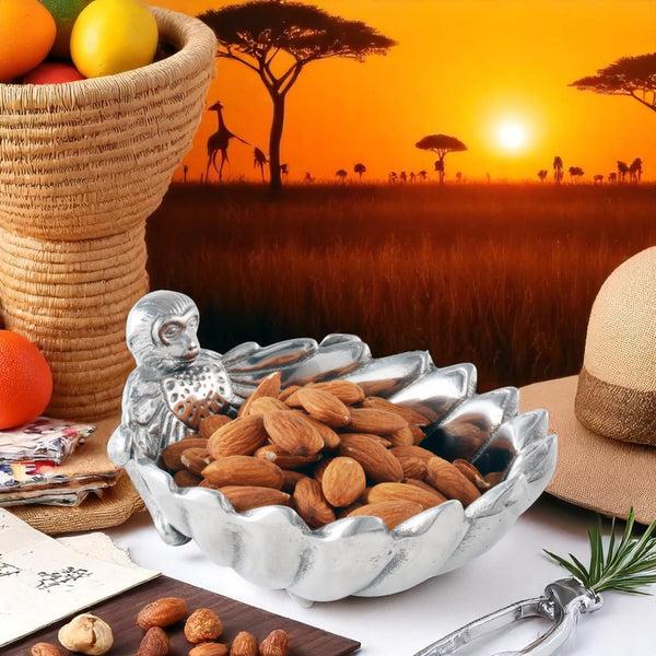 Arthur Court Monkey Nut Bowl