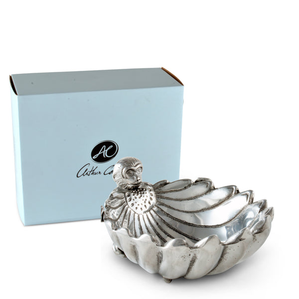Arthur Court Monkey Nut Bowl