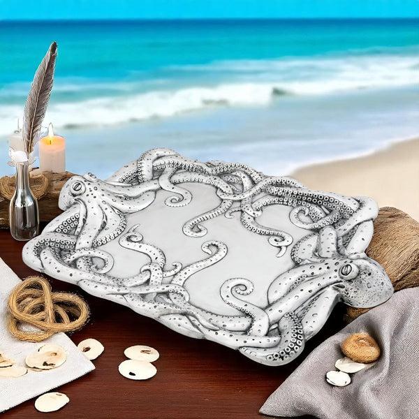 Arthur Court Octopus Centerpiece Tray