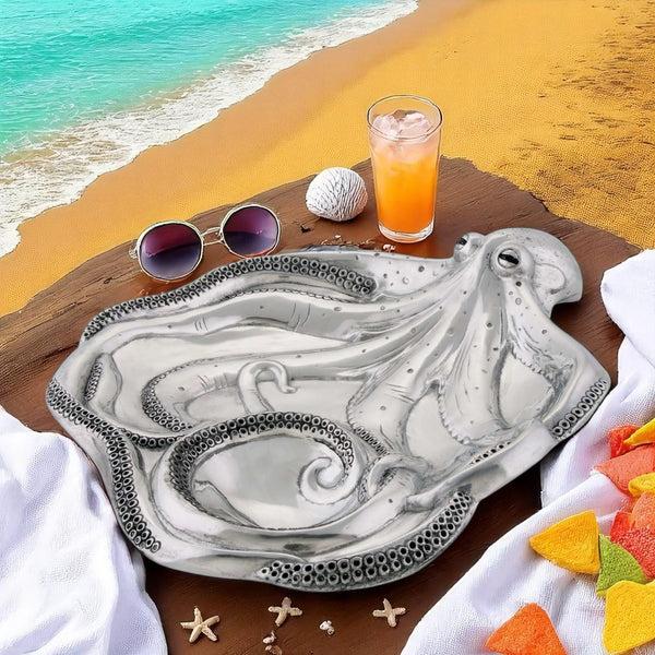 Arthur Court Octopus Chip And Dip