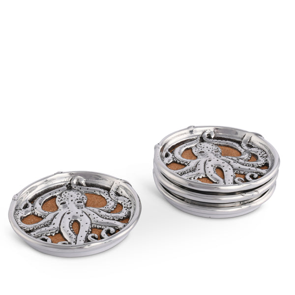 arthur court Octopus Drink Coaster Set of 4