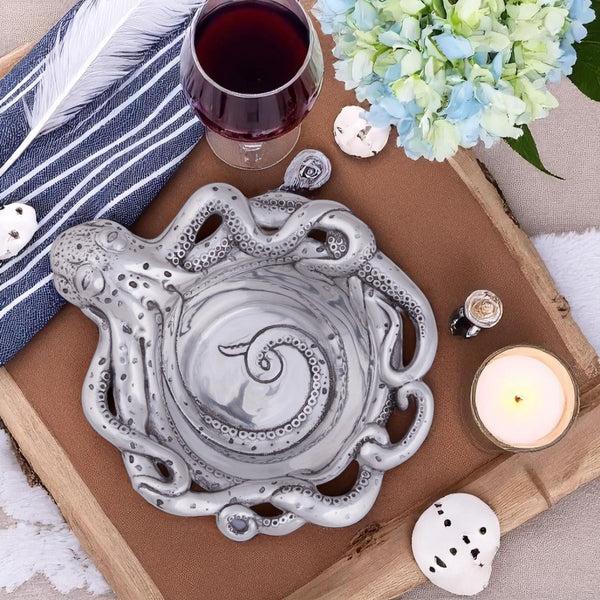 Arthur Court Octopus Wine Coaster