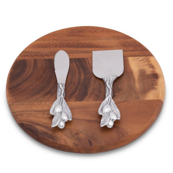 Arthur Court Olive Cheese Tool Set