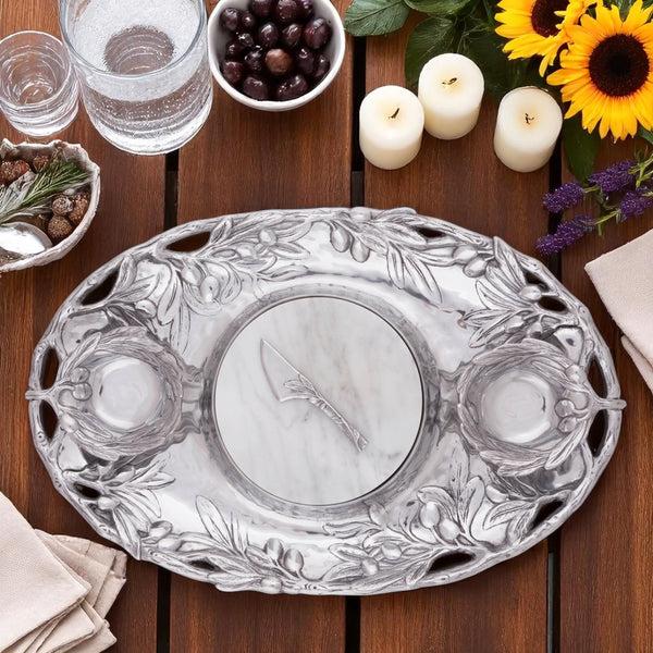 Arthur Court Olive Entertainment Tray
