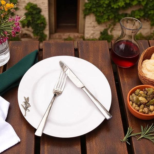 Arthur Court Olive Melamine Lunch Plates - Set Of 4