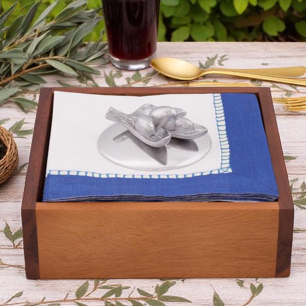 Arthur Court Olive Napkin Weight