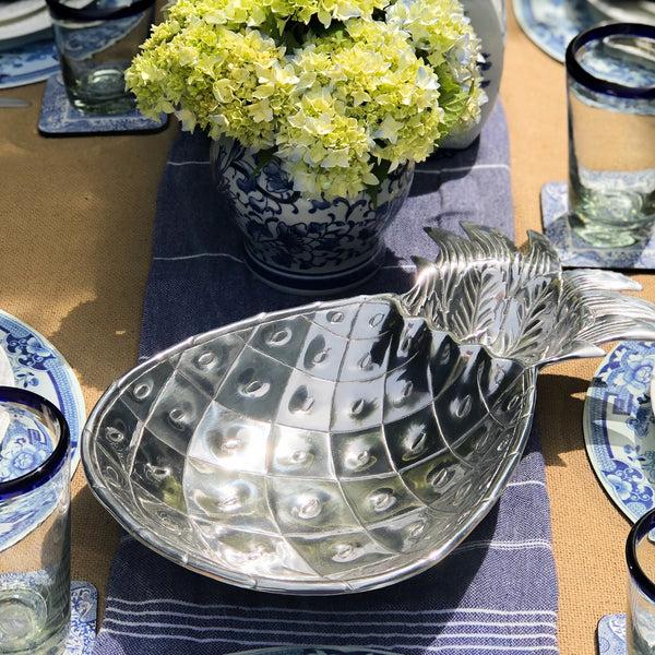 Arthur Court Pineapple Chip And Dip Tray