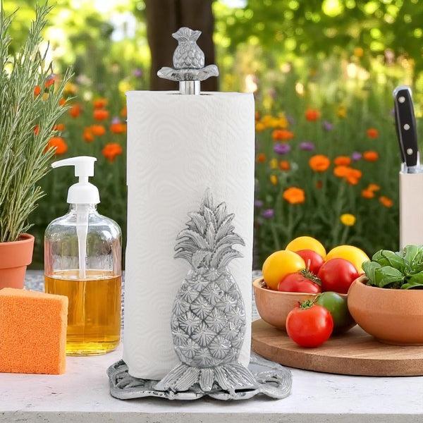 Arthur Court Pineapple Paper Towel Holder