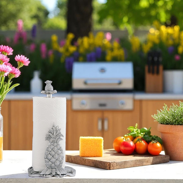 Arthur Court Pineapple Paper Towel Holder