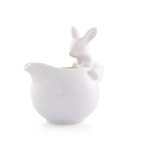 arthur court Porcelain Climbing Bunny Creamer