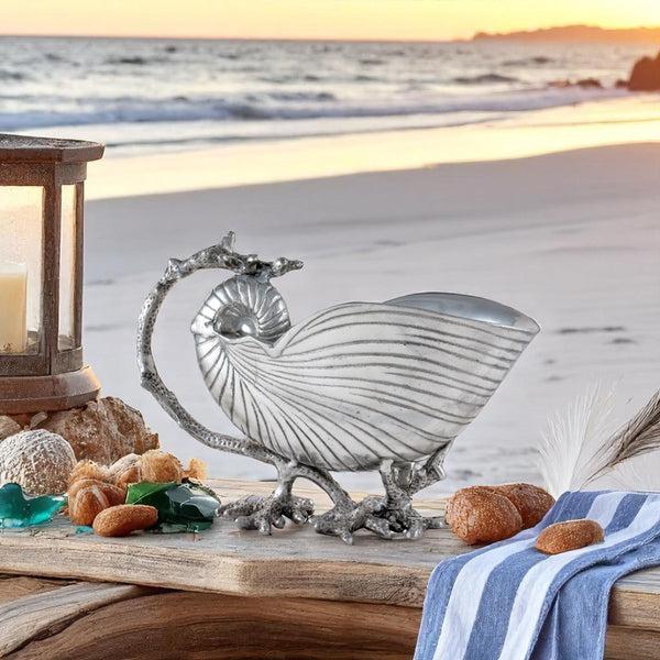 Arthur Court Sea Shell Sauce Bowl