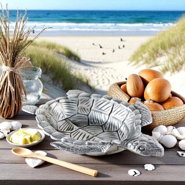 Arthur Court Sea Turtle Oval Bowl