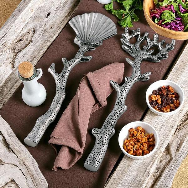 Arthur Court Shell And Sea Life Serving Set