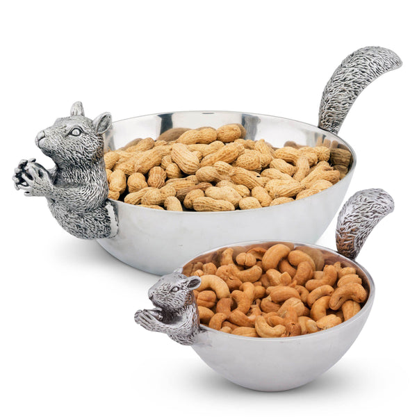arthur court Squirrel Nut Bowl Head / Tail