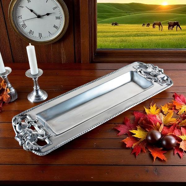 Arthur Court Thoroughbred Oblong Tray