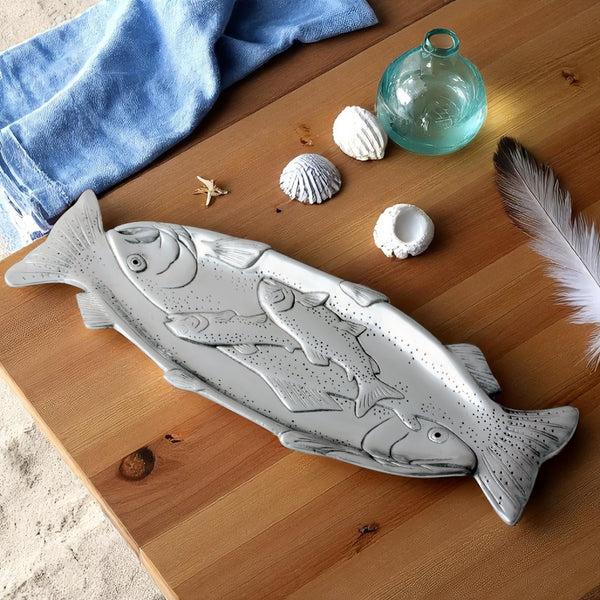 Arthur Court Trout Oblong Tray