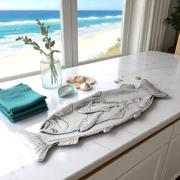 Arthur Court Trout Oblong Tray