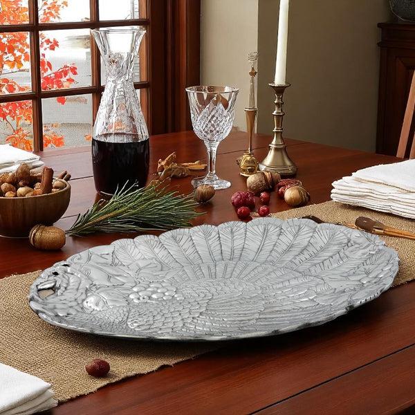 Arthur Court Turkey Oval Platter