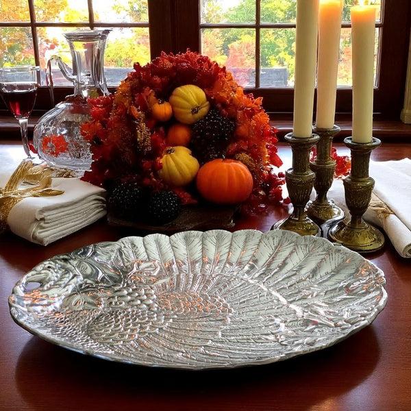 Arthur Court Turkey Oval Platter