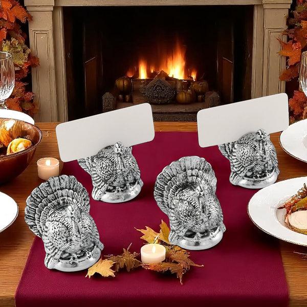 Arthur Court Turkey Placecard Holder