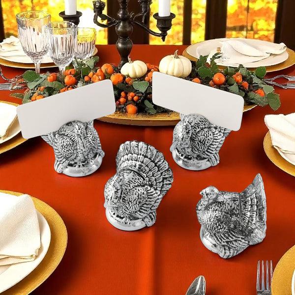 Arthur Court Turkey Placecard Holder