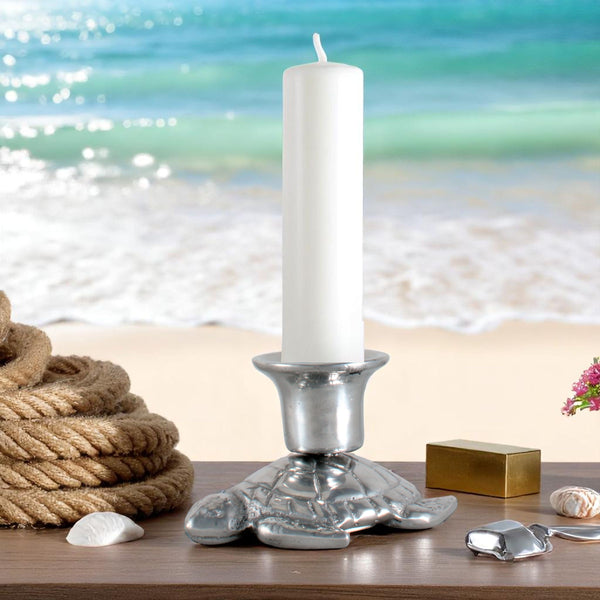 Arthur Court Turtle Candle Holders