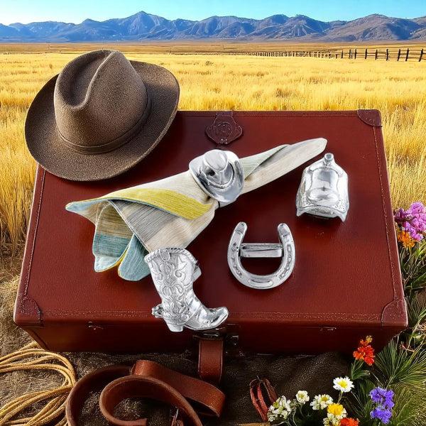 Arthur Court Western Napkin Rings