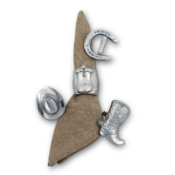 arthur court Western Napkin Rings
