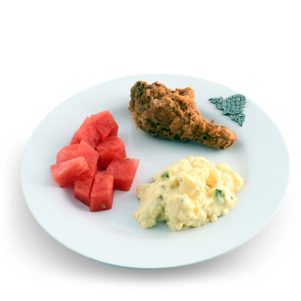 Arthur Court Artichoke Melamine Lunch Plates - Set Of 4