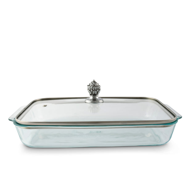 Arthur Court Classic Lid With Pyrex 3 Quart Baking Dish