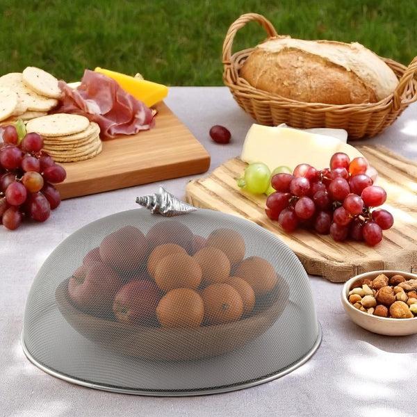 Arthur Court Conch Shell Stainless Mesh Picnic Cover