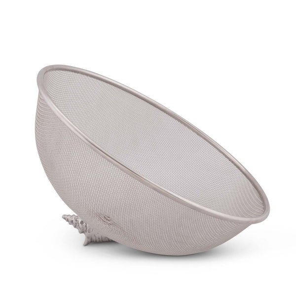 Arthur Court Conch Shell Stainless Mesh Picnic Cover