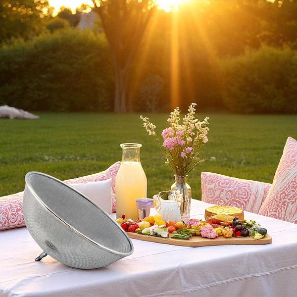 Arthur Court Fleur De Lis Stainless Mesh Picnic Cover