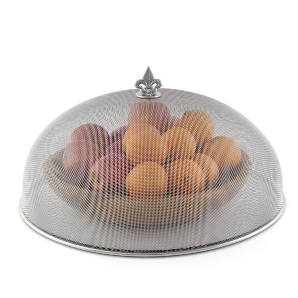 Arthur Court Fleur De Lis Stainless Mesh Picnic Cover