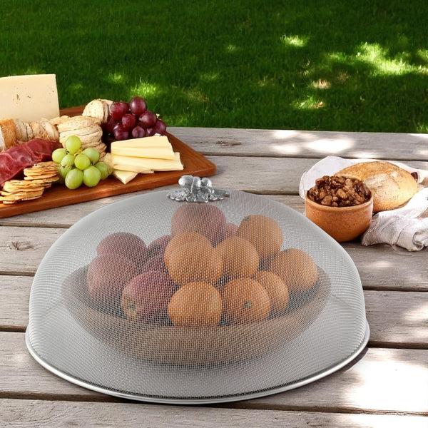 Arthur Court Oak Leaf / Acorn Stainless Mesh Picnic Cover