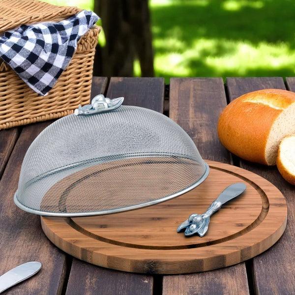 Arthur Court Olive 3 Piece Picnic Cheese Board / Spreader