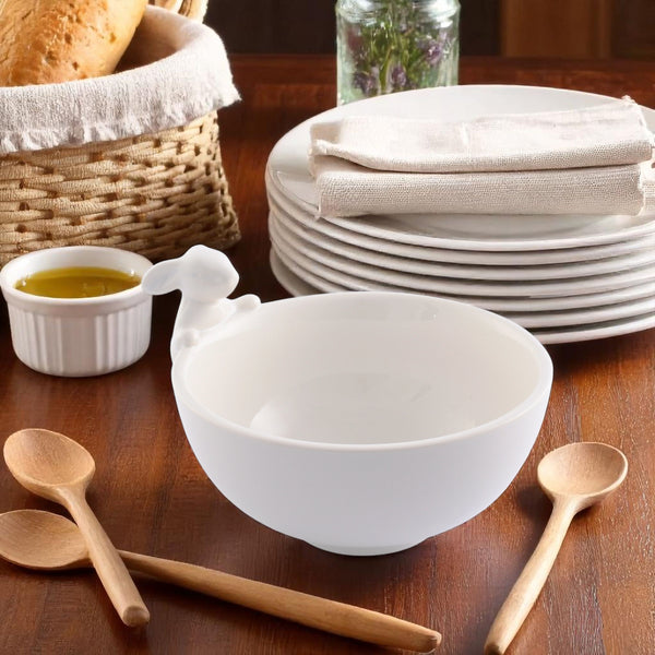 Arthur Court Porcelain Climbing Bunny Candy / Dip Bowl