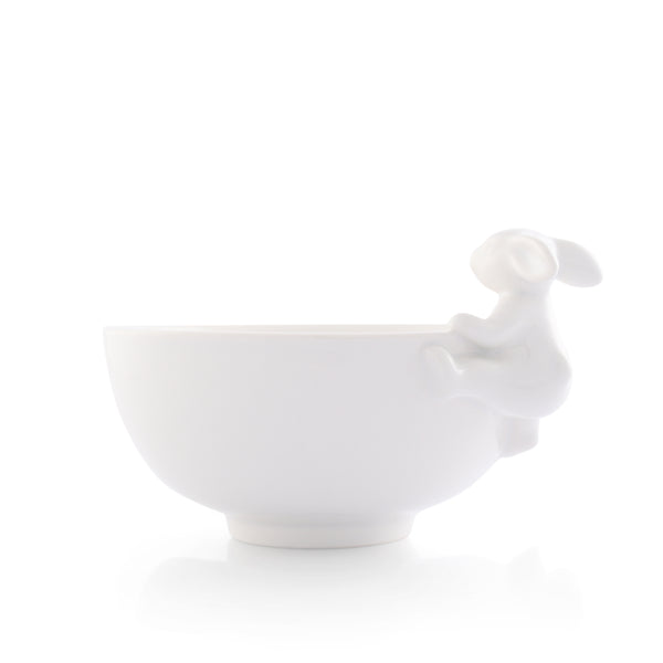 arthur court Porcelain Climbing Bunny Candy / Dip Bowl