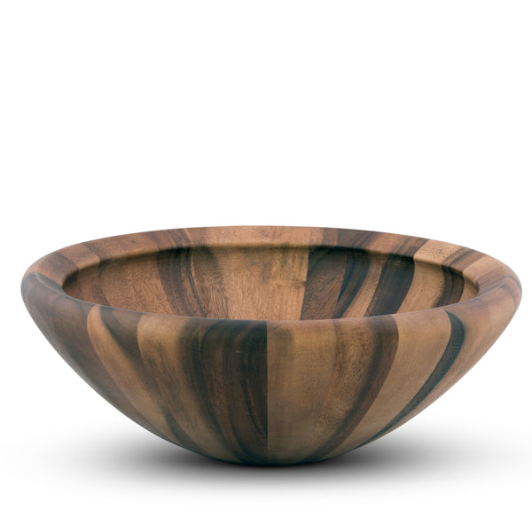 arthur court Salinas Style Wooden Acacia Salad Bowl Large