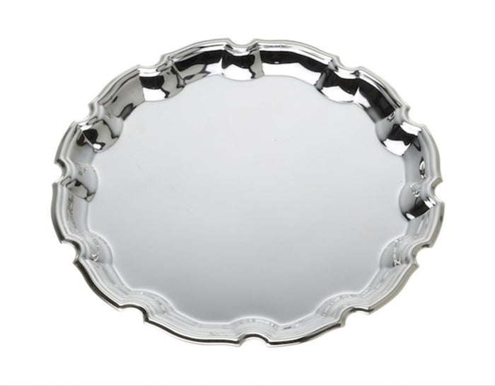 arthur price Arthur Price For The Table 10" Chippendale Salver - Silver Plated