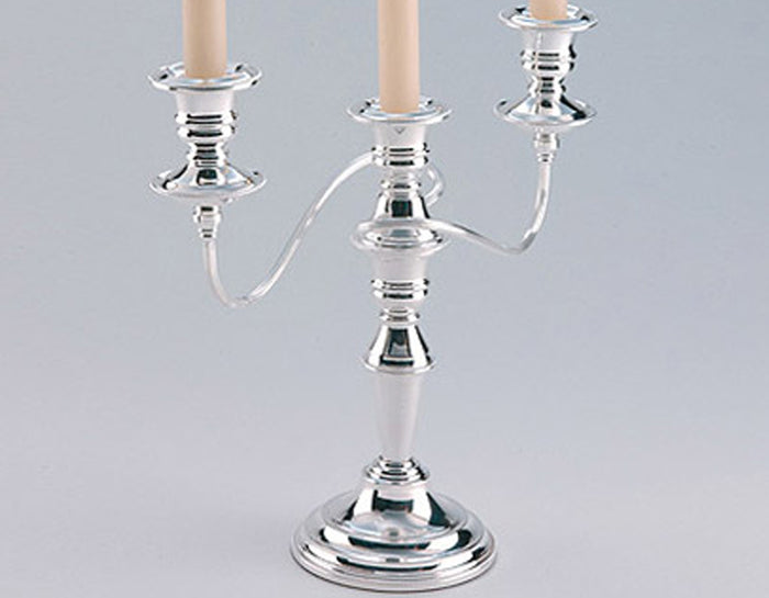 arthur price Arthur Price For The Table Classic Dual Purpose 3-Light Candelabra - Silver Plated