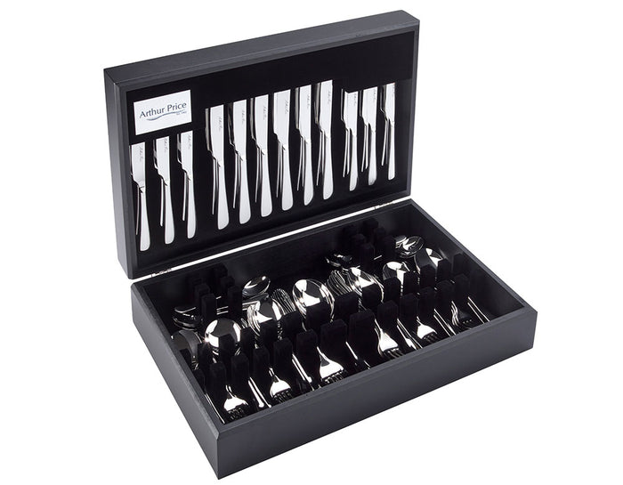 arthur price Arthur Price Signature Camelot 124 -Piece Canteen - Stainless Steel / Canteen / 12 Person Place Setting