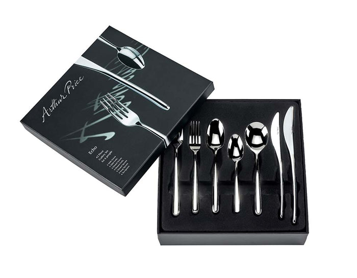 arthur price Arthur Price Signature Echo 42-Piece Boxed Set - Stainless Steel / Boxed / 6 Person Place Setting